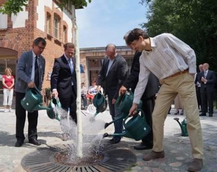 Baumpflanzungen im Luthergarten Wittenberg abgeschlossen