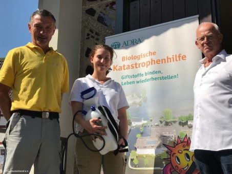 Fluthilfe – Mikroorganismen als biologisches Reinigungsmittel