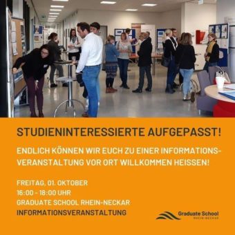 Live MBA-Informationsveranstaltung an der Graduate School Rhein-Neckar