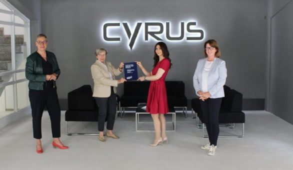 Innovationspreis RHEINLAND GENIAL für Cyrus Technology