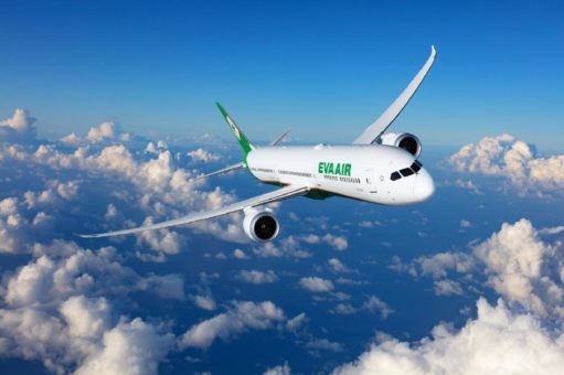 EVA AIR klettert auf Platz 3 der besten internationalen Fluggesellschaften der Welt