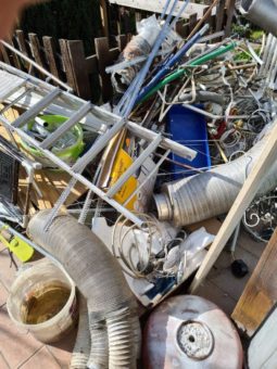 Schrottabholung nach Renovierungsarbeiten in Oberhausen