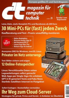 Die c’t -Kaufberatung: Mini-PCs für viele Einsatzzwecke