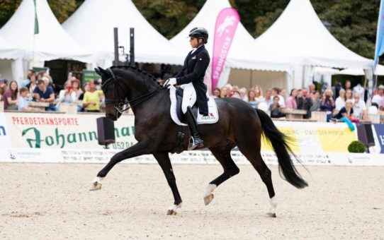 Mannschafts-Olympiasiegerin setzt schönen Schlusspunkt in Ludwigsburg