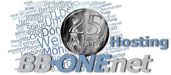 25 Jahre Individualhosting statt Massenhosting mit BB-ONE.net