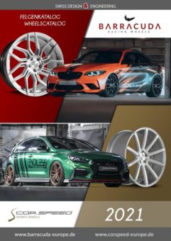 Barracuda Racing Wheels Europe: Outstanding Design der neue Katalog von Barracuda Racing Wheels + Corspeed Sports Wheels