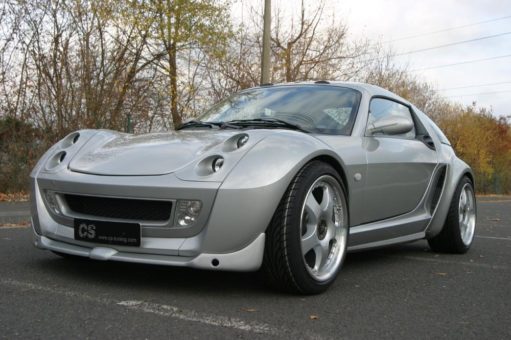Upgrades for the exotic Smart Roadster Coupé: 17 inchers and more…