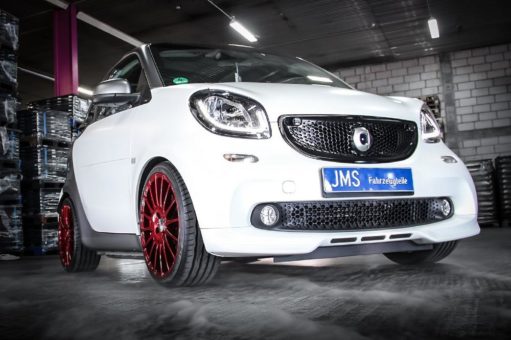 Tuning-Zwerg: Smart Fortwo 453 mit OZ-Leichtmetallrädern & Co.