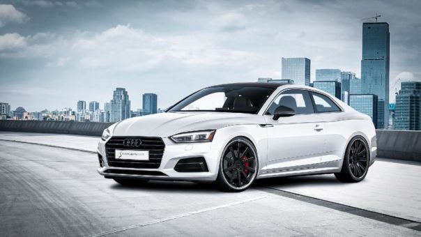 Audi  A5  B9  mit  dem  neuen  Raddesign  Deville  Inox