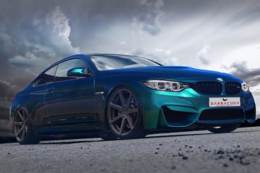 BMW M4 mit Virus-Felge in 20 Zoll infiziert