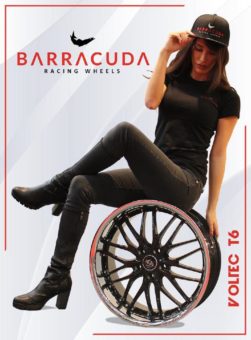 BARRACUDA RACING WHEELS mit neue Logo und Markenbotschafterin Sabrina Doberstein