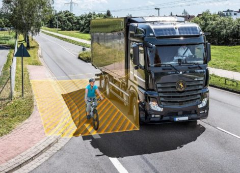 Förderprogramm Abbiegeassistent Berlin macht Berlins Lastenverkehr sicherer