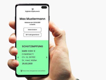 Die Technologie für einen digitalen Impfpass steht bereit