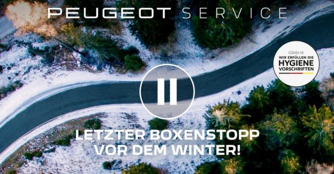 Löwenstark und wetterfest: Der Winter-Check von PEUGEOT