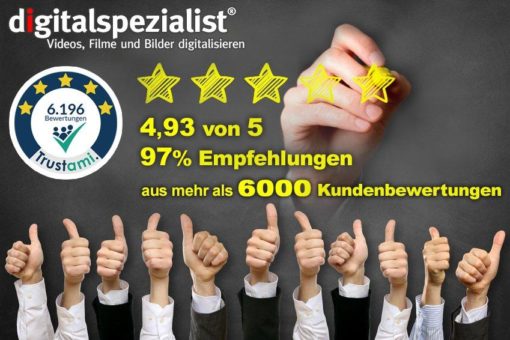 digitalspezialist mit 4,93 von 5 Sternen bewertet