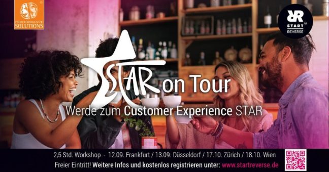 Performance Solutions organisiert Customer Experience Roadshow – STAR on Tour – in 4 Städten in Deutschland