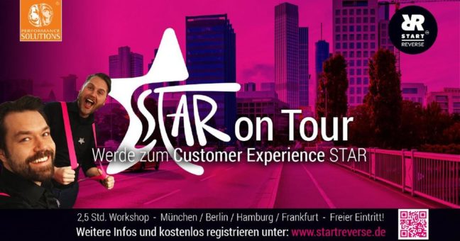 Performance Solutions organisiert Customer Experience Roadshow – STAR on Tour – in 4 Städten in Deutschland