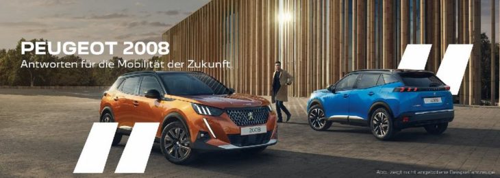 Einfach leasen: PEUGEOT e-2008 ab 179 Euro(1)
