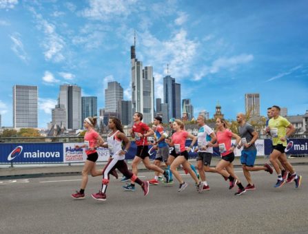 Virtueller Mainova Frankfurt Marathon bewegt weltweit die Läufer Community