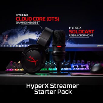 HyperX Streamer-Starterpaket verwirklicht die Träume aufstrebender Content Creator