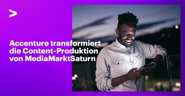 Accenture transformiert die Content-Produktion von MediaMarktSaturn