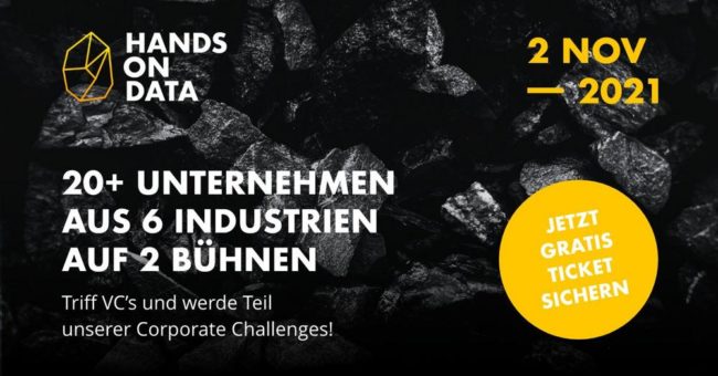 Neue digitale Startup-Konferenz „Hands On Data“: Gründerallianz will Datenschätze des Ruhrgebiets heben