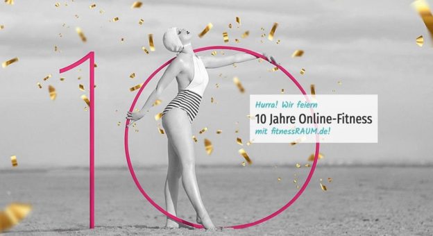 Jubiläum: fitnessRAUM.de wird 10 – Zeit zu feiern!