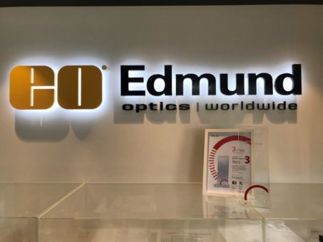 Edmund Optics® gewinnt sechs Jahre in Folge den inspect Award – Bronze für die neue Cw-Objektivserie