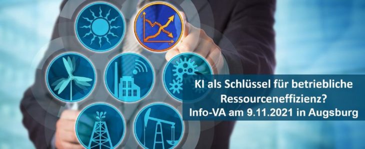 KI als Schlüssel für betriebliche Ressourceneffizienz? – Contech bei „Ressourceneffizienz vor Ort“ am 9.11.2021 in Augsburg