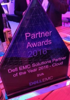 SVA mit Dell EMC Partner Award 2016 in der Kategorie Cloud gewürdigt