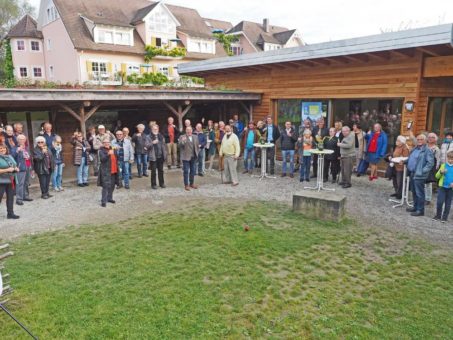 Grünes Klassenzimmer in den Pfahlbauten Unteruhldingen am Bodensee feierlich eröffnet