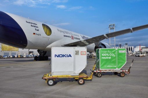 DB Schenker, Lufthansa Cargo und Nokia kooperieren bei CO2-neutraler Luftfracht