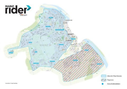 MainzRIDER fährt ab November in weitere Stadtteile