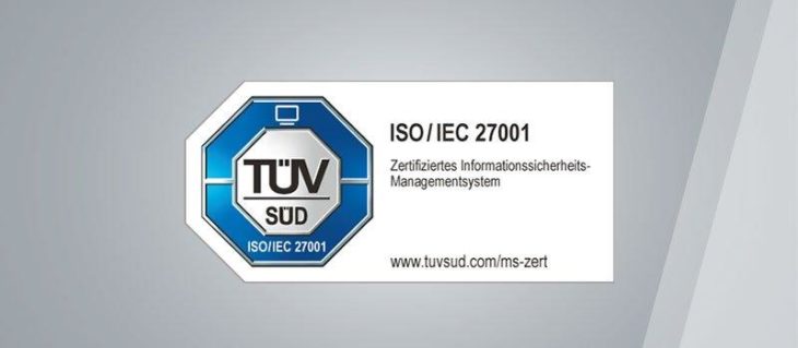 DSC Software AG erfolgreich nach DIN EN ISO 27001 zertifiziert