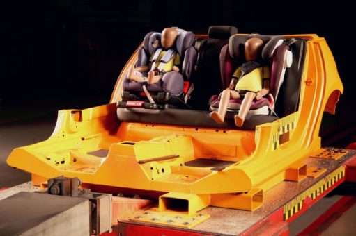 Fünf Sitze fallen durch den TCS Kindersitztest