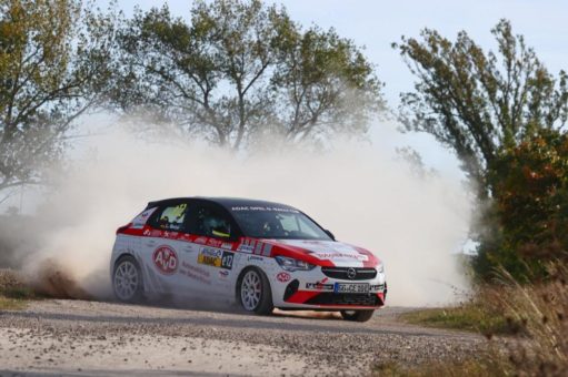 OPEL e-RALLY CUP: AvD Young Talent Max Reiter erneut auf dem Podium