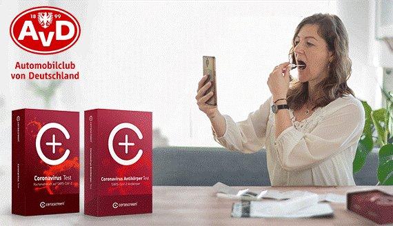 AvD macht Corona-Tests verfügbar