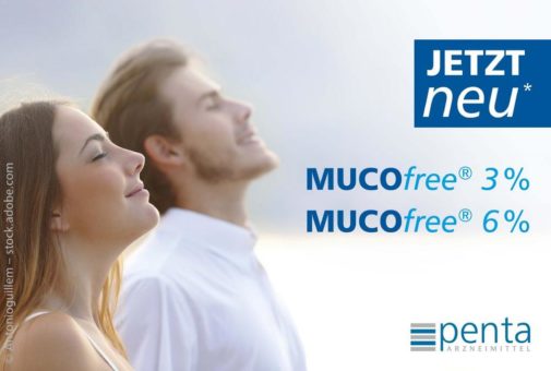 NEU: MUCOfree 3 % + MUCOfree 6 % zur Inhalation