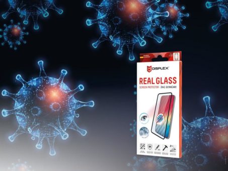 Smartphone-Schutzglas gegen Viren, Bakterien und kurzwelliges Blaulicht