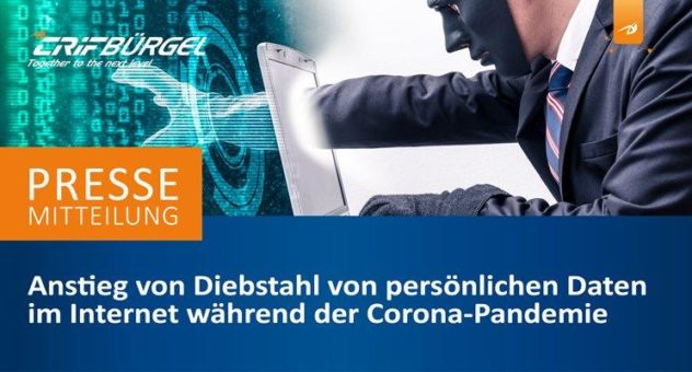 Anstieg von Diebstahl von persönlichen Daten im Internet während der Corona-Pandemie. E-Mail- und Passwortdiebstahl: Deutschland auf Platz 4