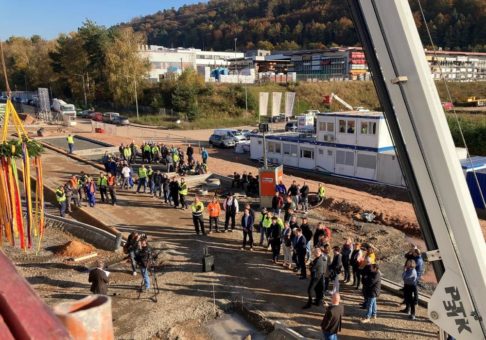 KETTLER Alu-Rad feiert Richtfest auf dem Kleber-Areal