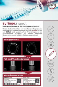 Qualitätssicherung bei der Fertigung von Spritzen