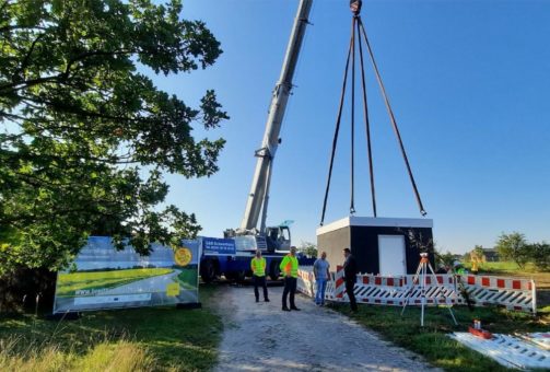 Zwei neue Technikgebäude zur Freude