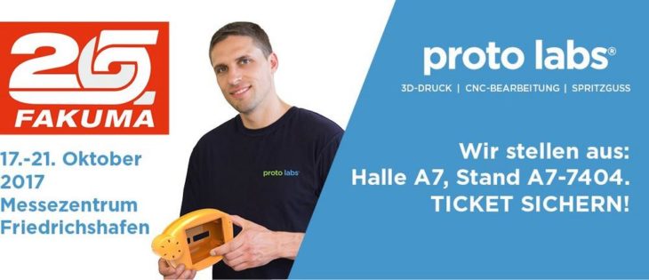 Proto Labs auf der Fakuma 2017