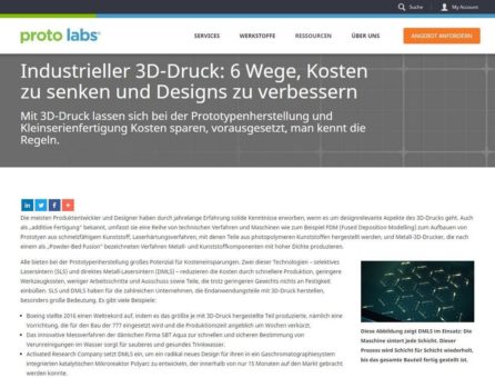 Neuer Proto Labs Design-Tipp verfügbar