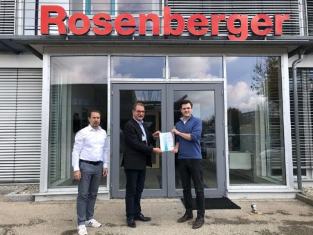 Rosenberger OSI erhält OHRIS-Zertifikat für Arbeitsschutz und Anlagensicherheit