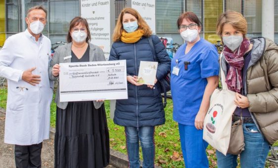 5.500 Euro für die Förderung frühgeborener Kinder