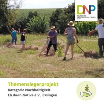 EDEKA überreicht den Deutschen Nachbarschaftspreis der nebenan.de Stiftung in der Kategorie Nachhaltigkeit