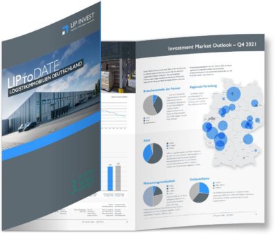 LIP Invest veröffentlicht Marktbericht „Logistikimmobilien Deutschland“ für das dritte Quartal 2021