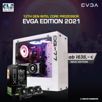 CLS Computer macht die diesjährige EVGA Edition zum zusammenstellen hochwertiger Gaming-PC